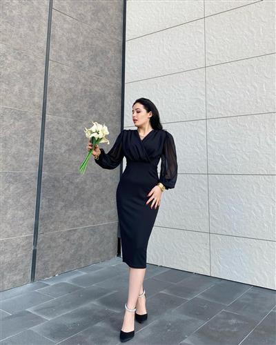 Mayli siyah Elbise
